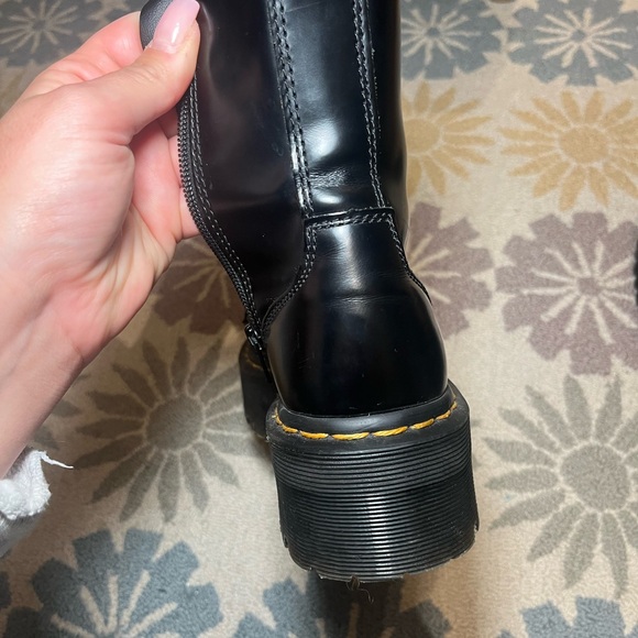 Dr. Martens Black Leather Jadon Boots - Picture 6 of 9